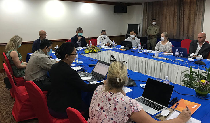 NRL quality assurance review for COVID-19 testing in Cambodia