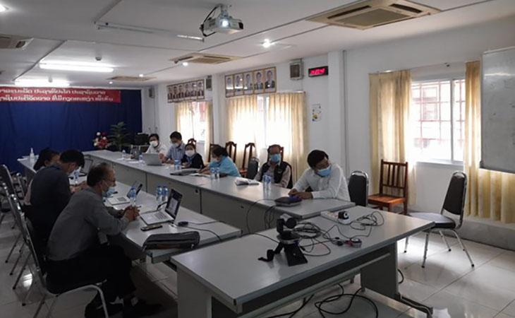 The SEALAB project held the NCLE Action Plan meeting in Vientiane, Lao PDR
