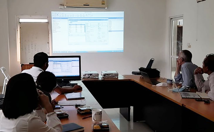 Presentation of the LIMS software used by the National Animal Health Laboratory in Lao PDR
