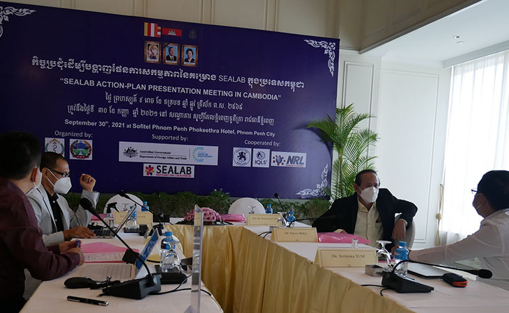 Presentation of SEALAB action-plan in Cambodia