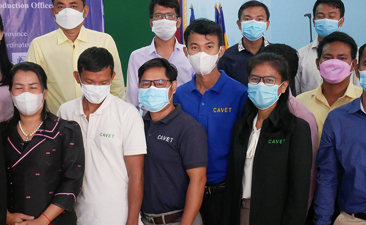 Training of trainers on maintenance and calibration continued in Cambodia