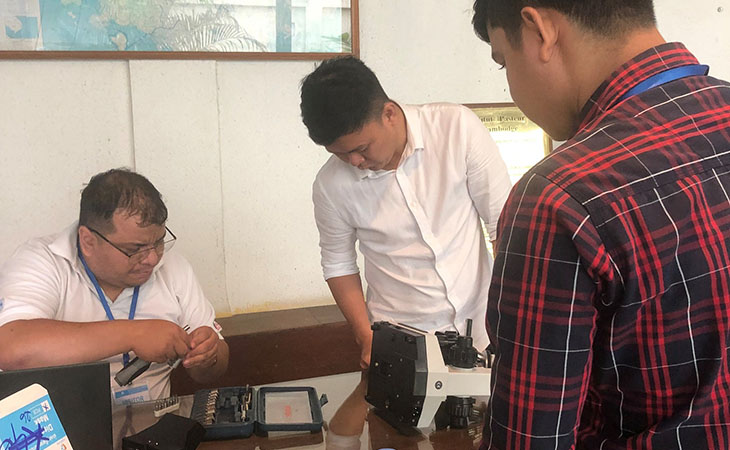 Collaboration between Cambodia and Laos to deliver TOT on calibration and maintenance