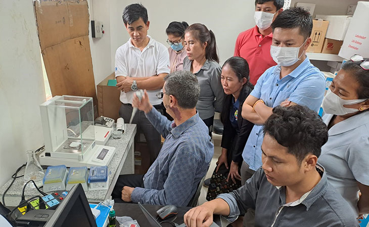 PCR training for vet labs in Lao PDR and Cambodia 