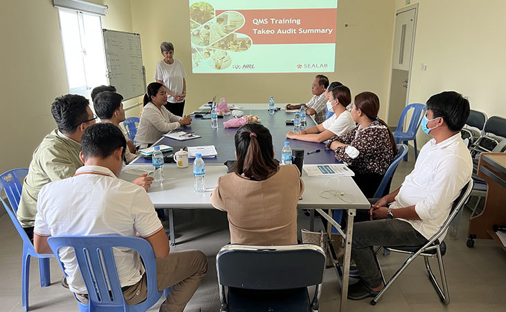 Pilot phase of NTS in Cambodia update